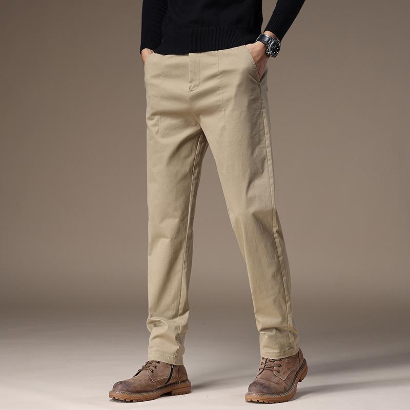 484 Slim-Fit Garment-Dyed Five-Pocket Pant  |  Mens Pants & Chinos Clothing Khaki Straw