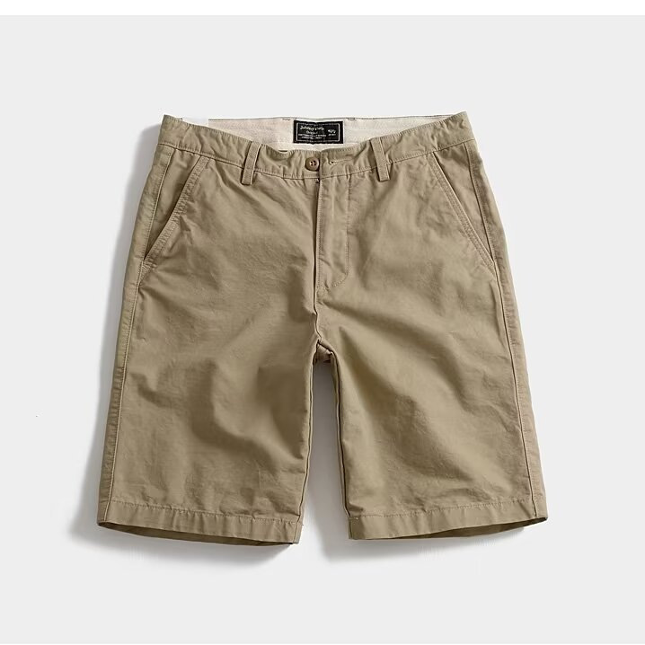 9″ Stretch Seersucker Short  |  Mens Shorts Clothing Khaki White