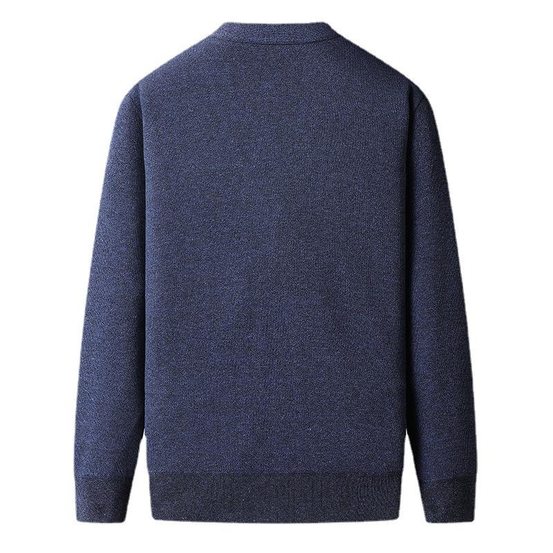 Cashmere Sweater In Bird’s-Eye  |  Mens Sweaters Clothing Hthr Oak Camel Birdseye