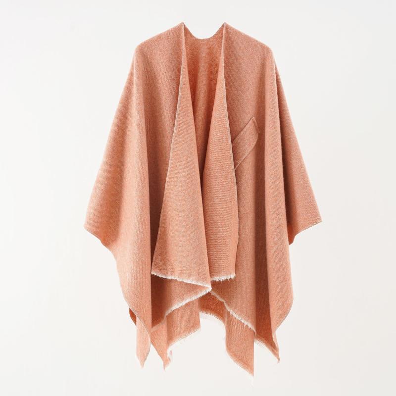 Cashmere Whipstitch Oversized Wrap Scarf  |  Womens Scarves & Wraps Accessories Birch Ivory