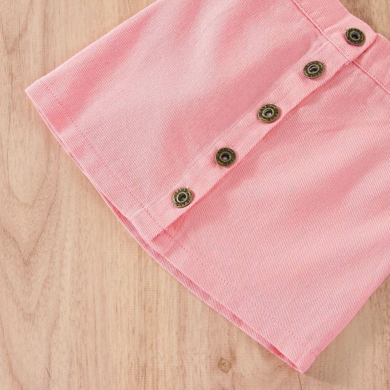 Corduroy Button-Front Mini Skirt  |  Girls Skirts & Shorts Clothing Girls