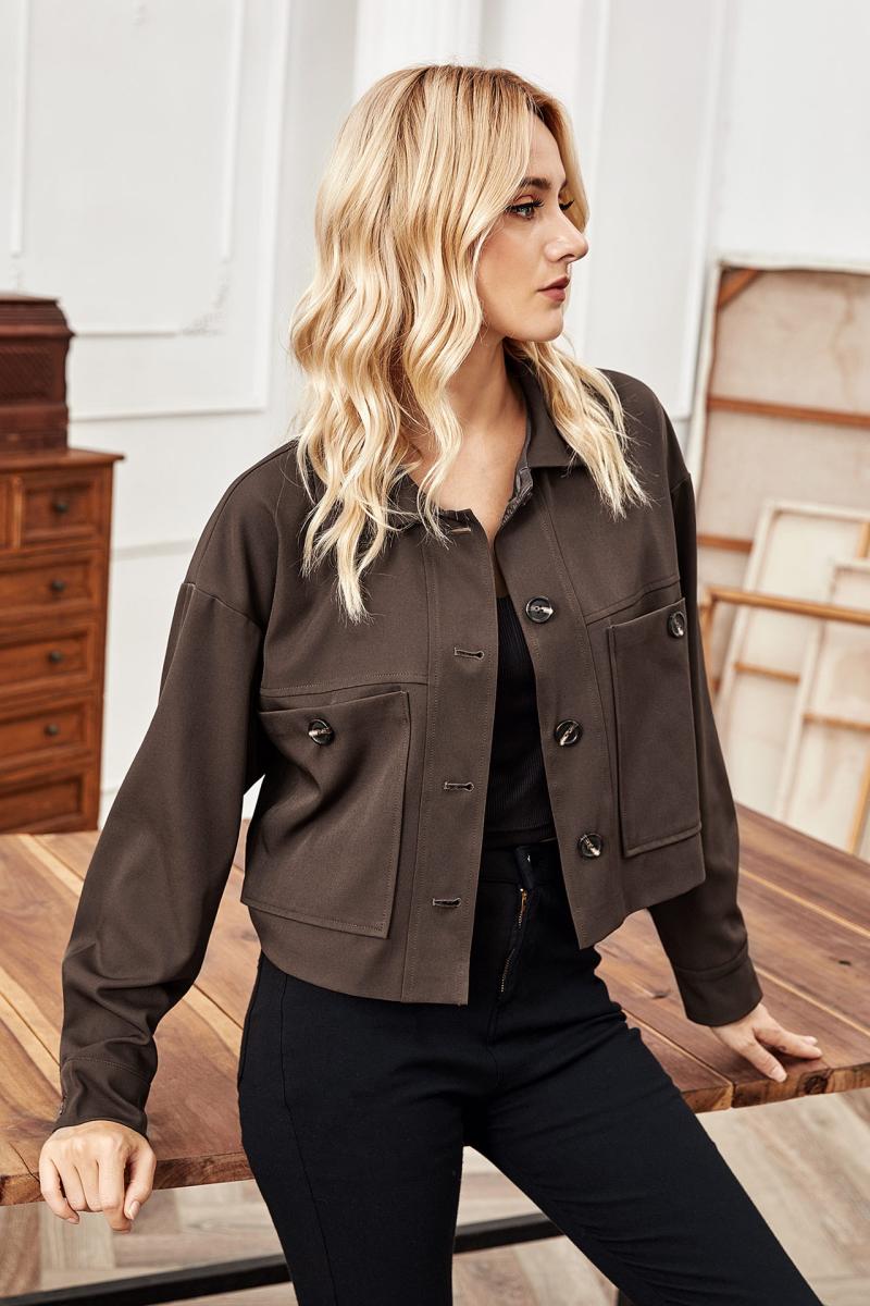 Corduroy Shirt-Jacket  |  Girls Tops & Tees Clothing Black