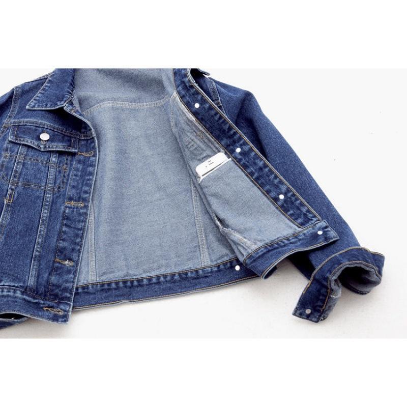 Cropped Denim Trucker Jacket  |  Girls Denim Clothing Coats & Jackets