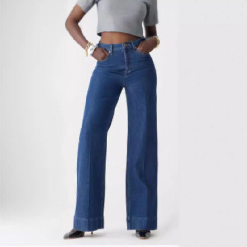 Denim Trouser In Fiorellas Wash  |  Womens Denim Clothing Denim