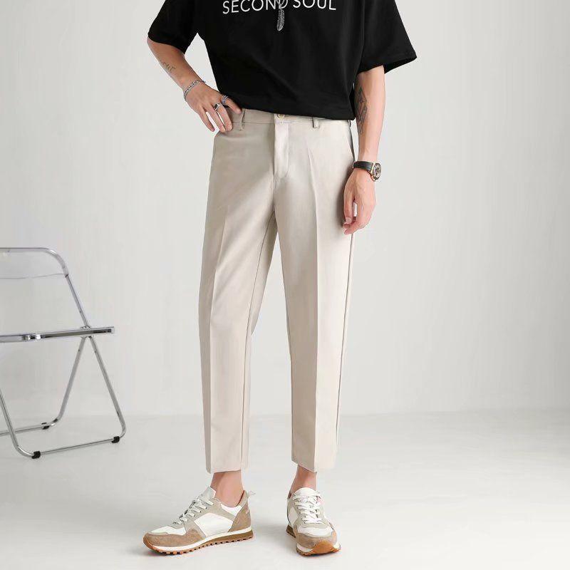 Kate Straight-Leg Pant In Bi-Stretch Cotton Blend  |  Womens Suiting Clothing Ivory