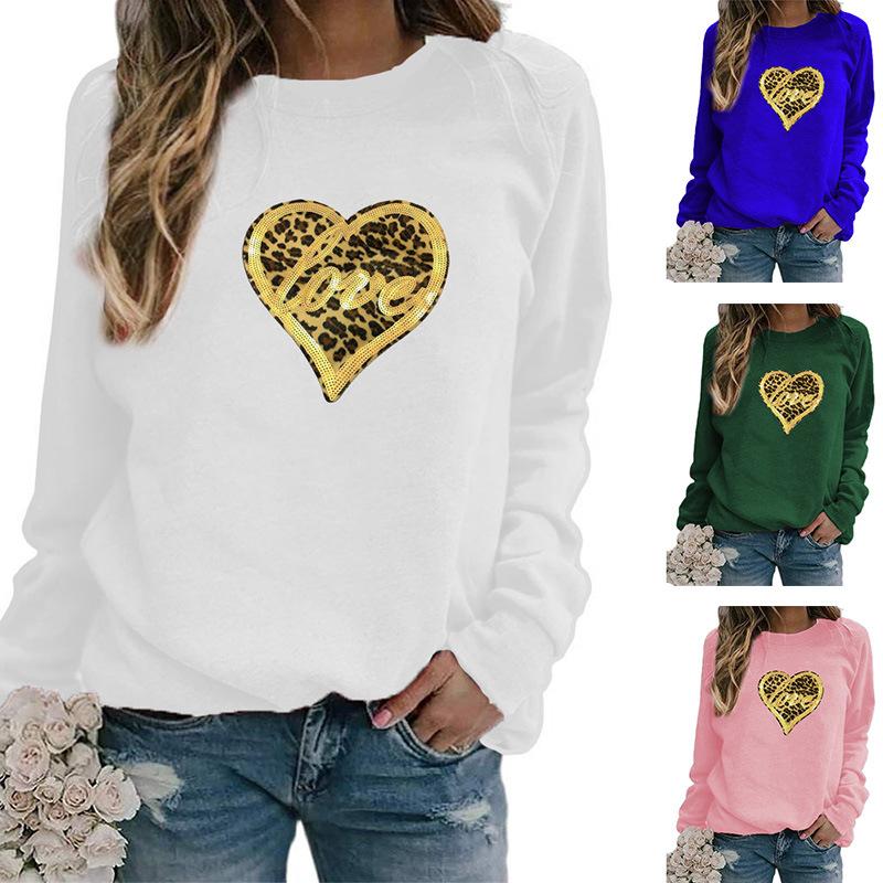 Long-Sleeve Heart Locket T-Shirt With Sequins  |  Girls Graphics Shop Clothing Girls