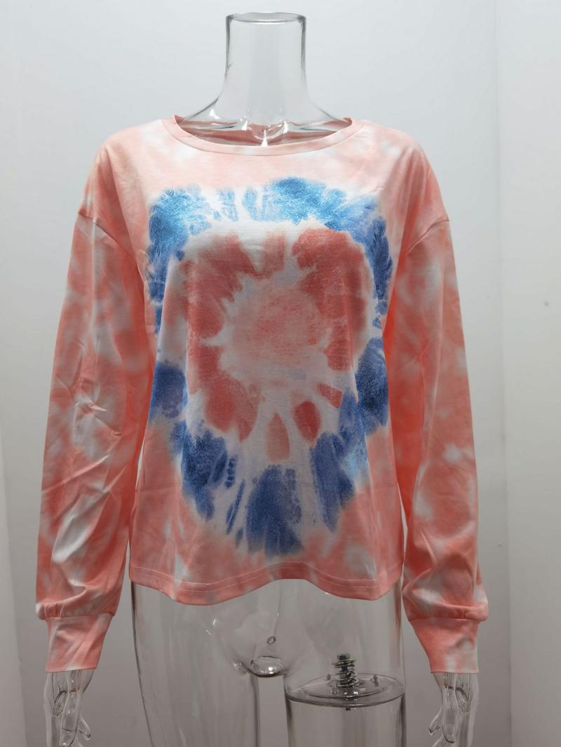 Long-Sleeve Heart Tie-Dye T-Shirt  |  Girls Graphics Shop Clothing Girls