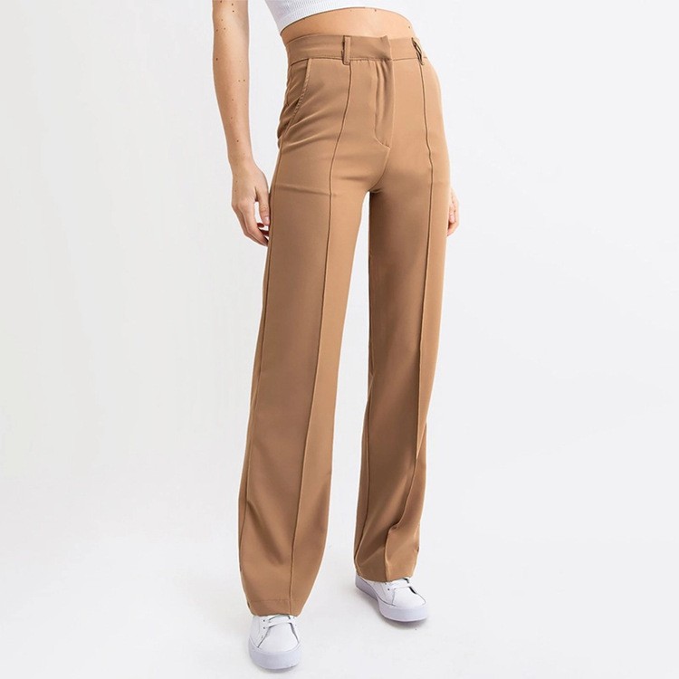 Natalia Pant In Four-Season Stretch  |  Womens Pants Clothing Hthr Burnished Saddle