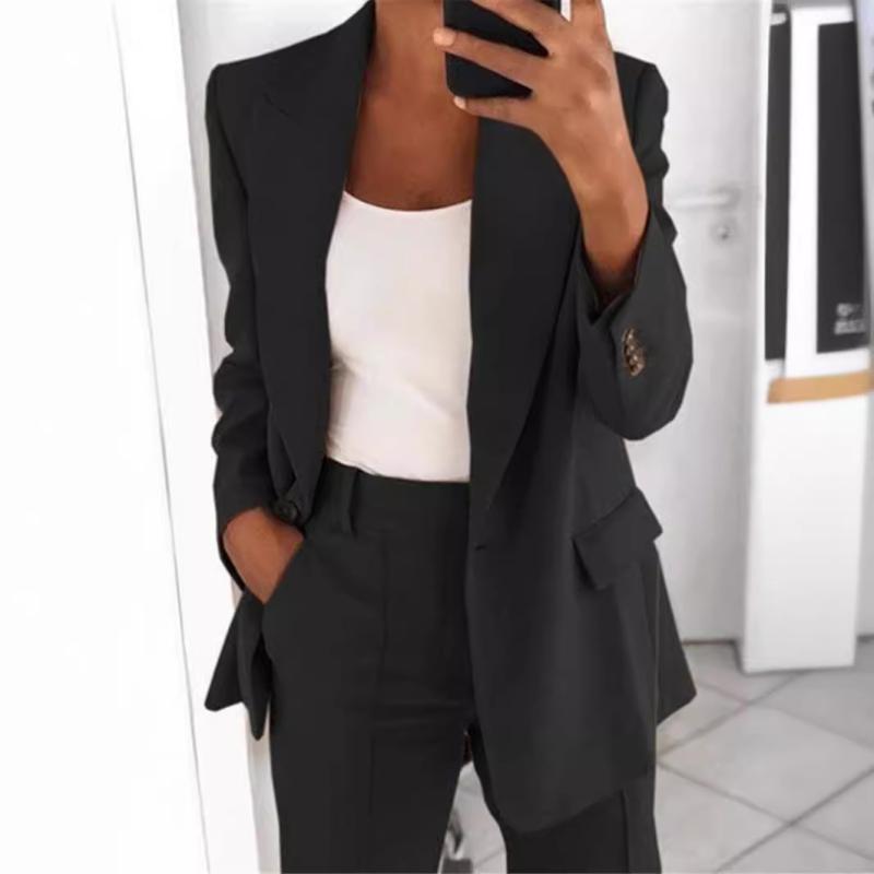 Petite Helena Blazer In City Twill  |  Womens Blazers Blazers Black