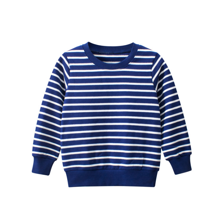 Relaxed Pullover Sweater In Stripe  |  Womens Sweaters Clothing Navy Ivory