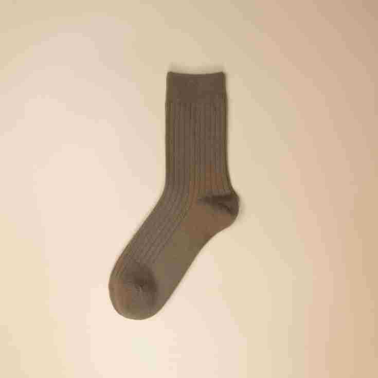 Ribbed Cotton-Blend Socks  |  Mens Socks Accessories Mens