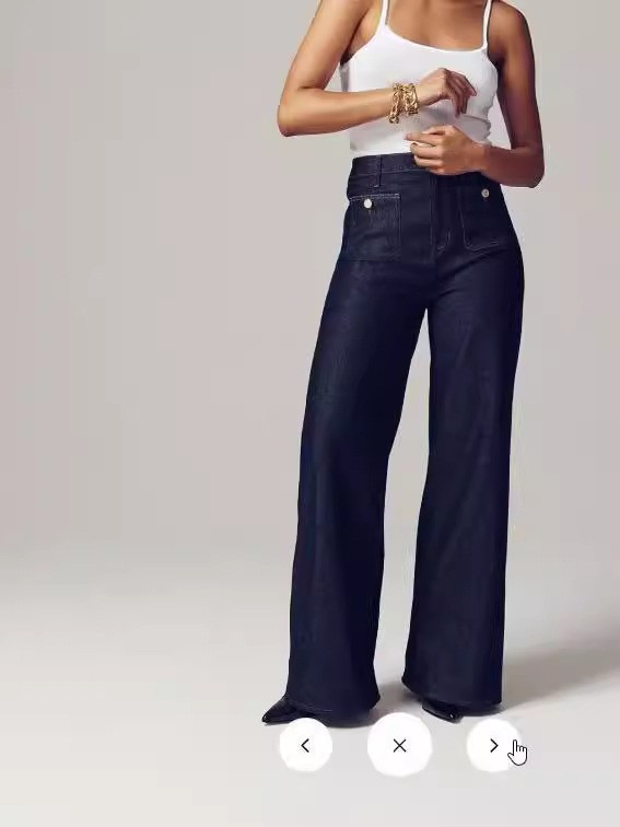 Sailor Slim Wide-Leg Jean In Regina Wash  |  Womens Denim Clothing Denim