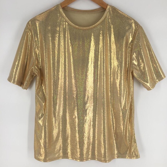 Smocked Metallic Cropped Top  |  Girls Tops & Tees Clothing Girls