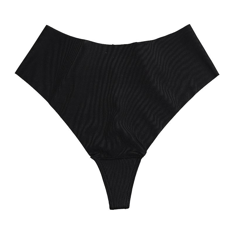 High-Rise Thong  |  Womens Pajamas & Intimates Clothing Black