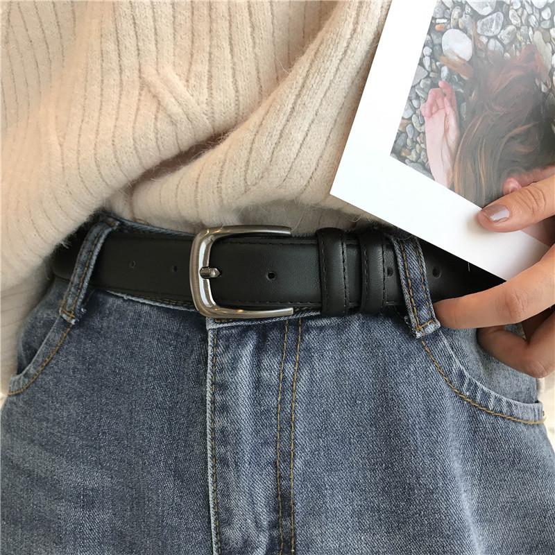 Wide Belt In Embossed Italian Leather  |  Womens Belts Accessories Belts