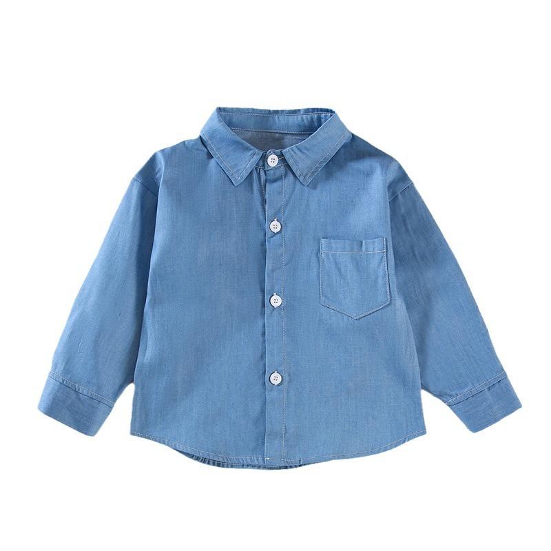 Long-Sleeve Chambray Button-Down  |  Boys Denim Boys Boys